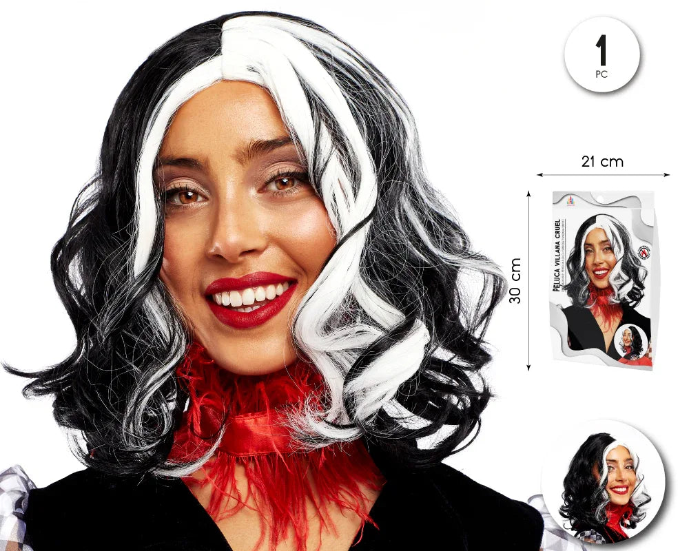 PELUCA DE VILLANA CRUEL - yupiparty
