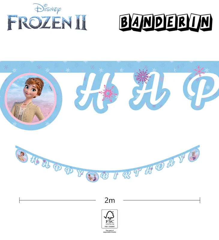 GUIRNALDA PAPEL FROZEN II WIND SPIRIT FS - yupiparty