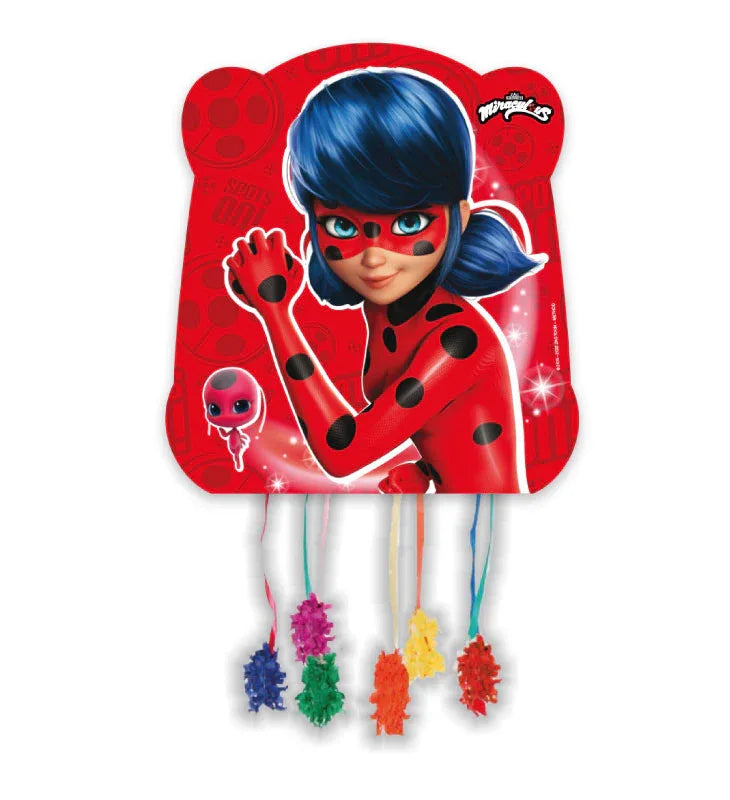 PINATA 33X33CM LADYBUG - yupiparty