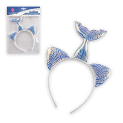 DIADEMA SIRENA AZUL - yupiparty