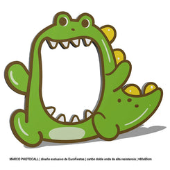 MARCO PHOTOCALL DINOSAURIO 80x60cm - yupiparty