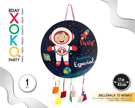 PIÑATA AVENTURA ESPACIAL 43CM - yupiparty