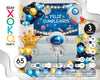 SET GLOBOS POSTER CON LUZ FELIZ CUMPLE E - yupiparty