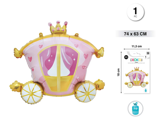 GLOBO FOIL CARRUAJE 74*63CM - yupiparty