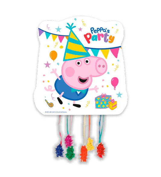 PIÑATA 33X33CM PEPPA PIG - yupiparty