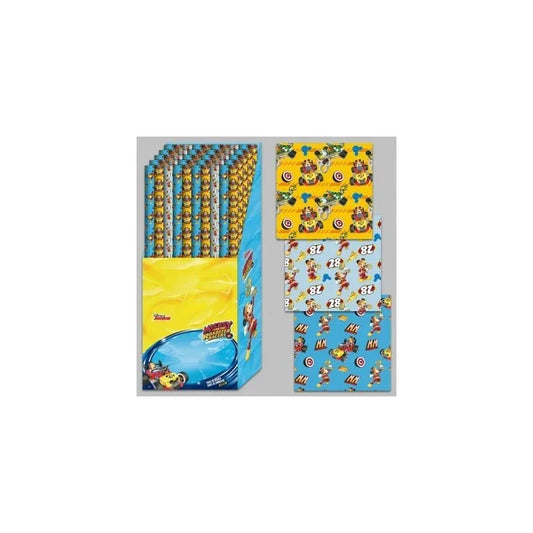 PAPEL REGALO MICKEY ROADSTER - yupiparty